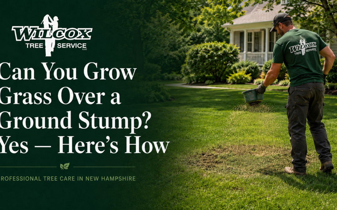 Can You Grow Grass Over a Ground Stump? Yes — Here’s How