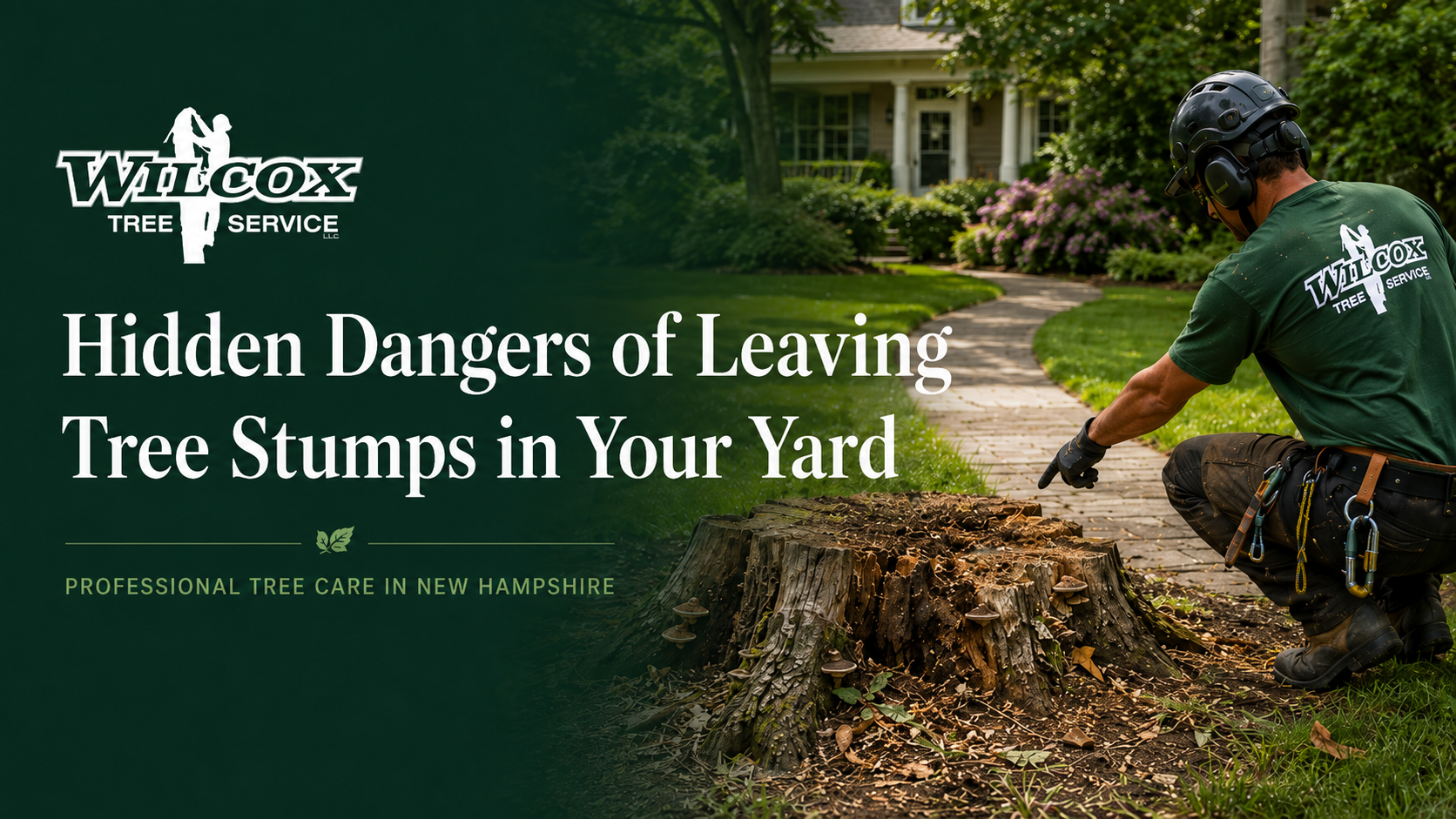 Hidden Dangers of Leaving Tree Stumps in Your Yard