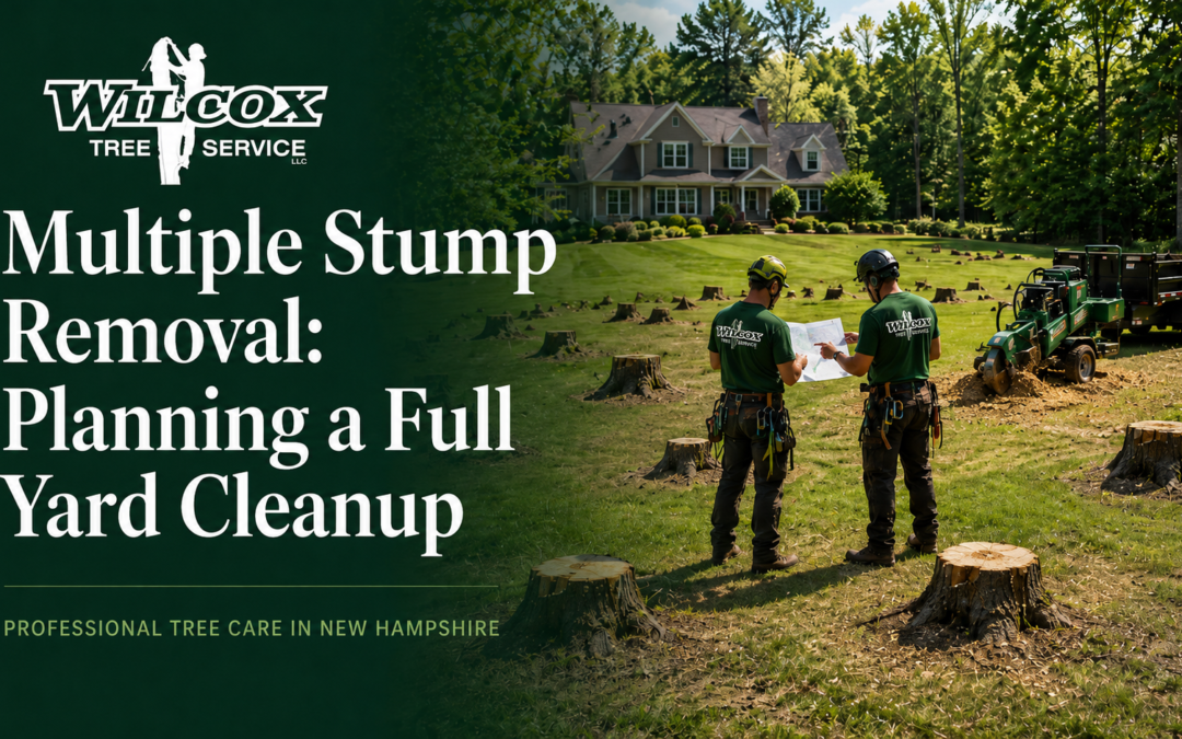 Multiple Stump Removal: Planning a Full Yard Cleanup