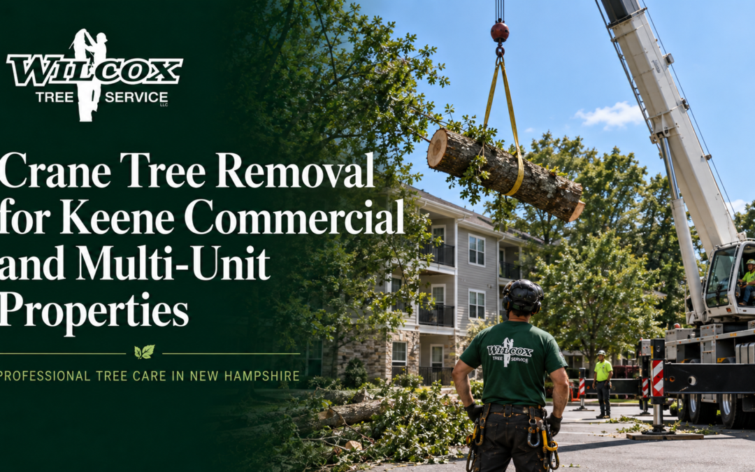 Crane Tree Removal for Keene Commercial and Multi Unit Properties